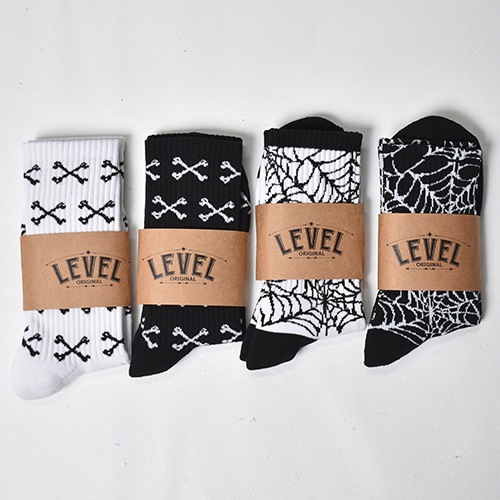 Level Socks/Crew Socks�ʥ�٥륽�å��� ���å����� [a-8697]