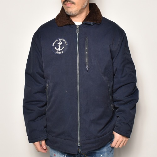 French Navy/Deck Jacket(フレンチネイビー デッキジャケット)ネイビー