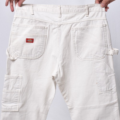 Dickies/White Drill W-Knee Painter Pants（ディッキーズ ペインター