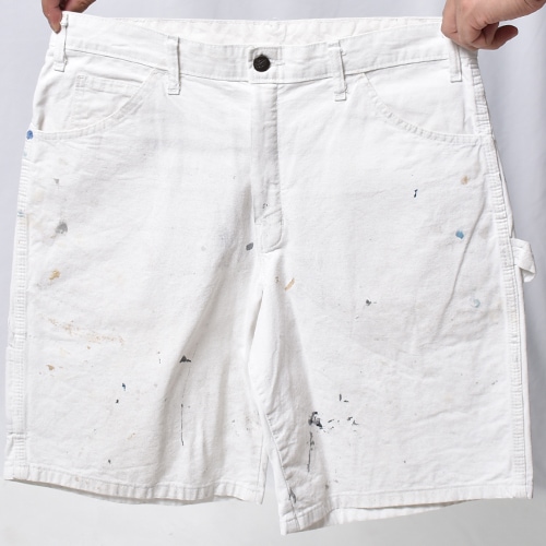 Dickies/White Drill Painter Shorts（ディッキーズ ペインター