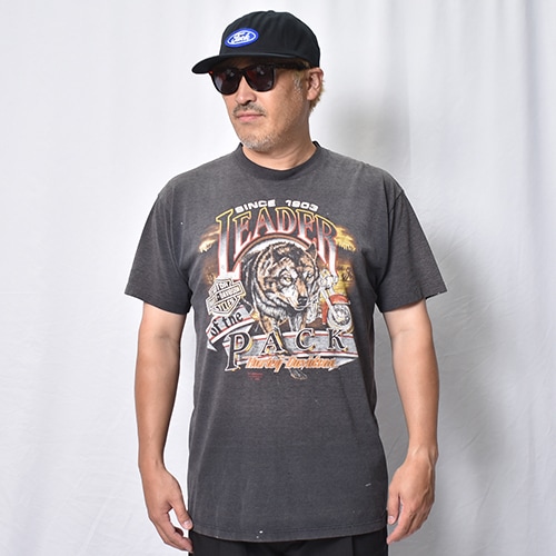 Vintage/Old Harley Davidson Dealer & Rally T-Shirt(ハーレー