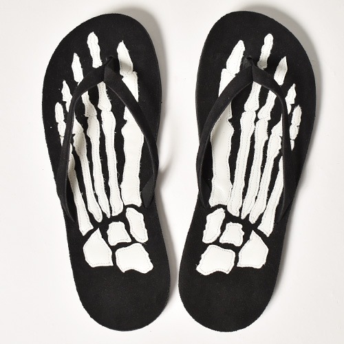 Bow Wow��US/X-Ray Bone Leather Beach Sandals�ʥХ��復�ߥ��� �������˥֥�å��ߥܡ��� [a-5006]