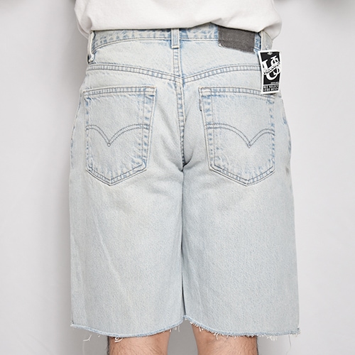 Levi's Silver Tab/Customized Cut Off Denim Shorts