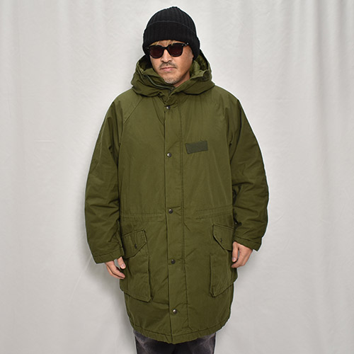 ��90's Vintage Swedish Army M-90 Cold Weather Parka(���������ǥ󥢡��ߡ� ���󥵥졼����󥳡���)���꡼��/������180/75 [z-9660]