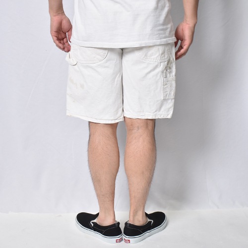 Dickies/White Drill Painter Shorts（ディッキーズ ペインター