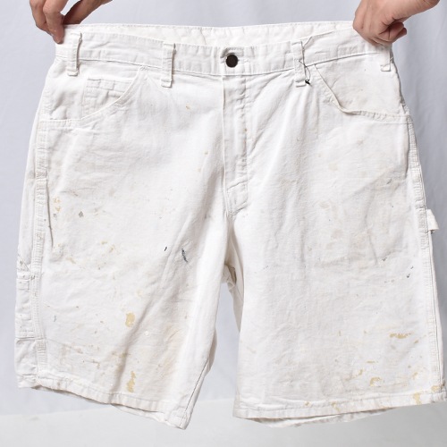 Dickies/White Drill Painter Shorts（ディッキーズ ペインター