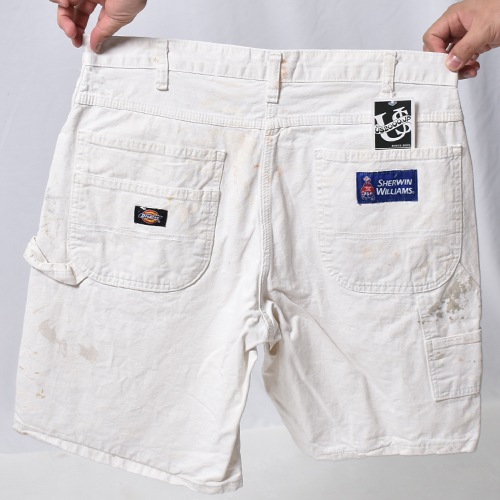 Dickies/White Drill Painter Shorts（ディッキーズ ペインター