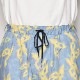 Strange Trip/Peacock Skull Easy Short Pants�ʥ��ȥ�󥸥ȥ�å� ���硼�ȥѥ�ġ˥֥롼 [a-4807]
