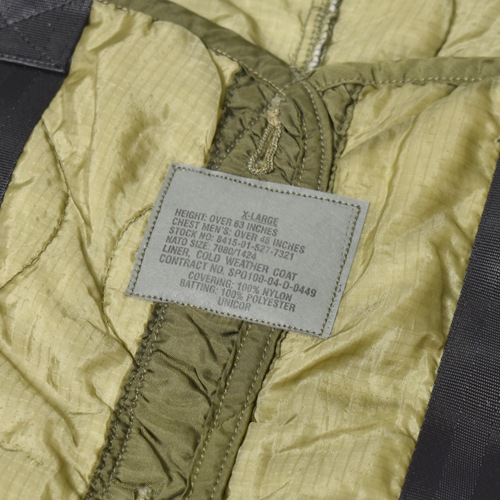 Us Customized US Military/M-65 Quilted Tote Bag（USカスタマイズ
