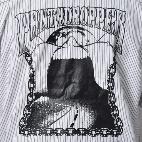 Panty Dropper��US/Road to Hell S/S Work Shirt(�ѥ�ƥ��ɥ��åѡ��ߥ��� ��������) �ۥ磻�ȡߥ֥�å� [a-8606]