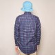 ��Burberry/Old L/S Check Shirt(�С��Х꡼ �����å������)�ͥ��ӡ��ߥۥ磻�ȡߥ�å�/������S [z-2073]