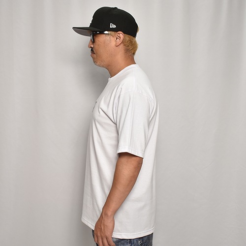 Pro Club/Heavyweight Embroidered Box Logo S/S T-Shirt�ʥץ������ T����ġ˥ۥ磻�� [a-7551]