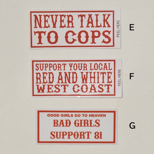 Hells Angels/Support Sticker�ʥإ륺���󥸥��륹 ���ƥå�����[a-8278]