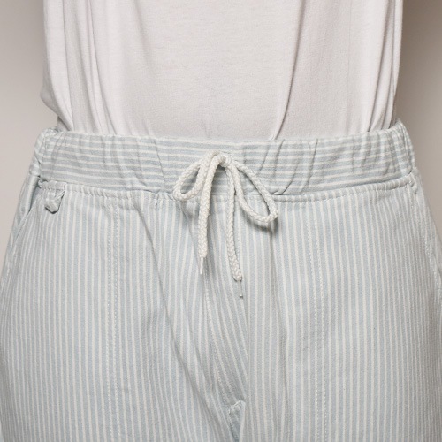 Light Hickory Stripe Work Easy Shortsʥҥå꡼ȥ饤ץ硼ȥѥġ˥饤ȥ֥롼ߥۥ磻 [a-3279]