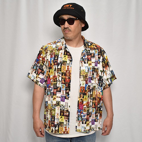 Playboy/100 Cover S/S Rayon Shirt（プレイボーイ レーヨン