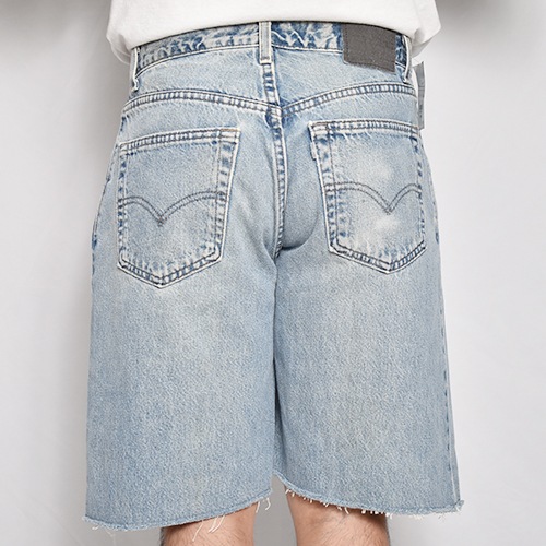 【希少】Levis シルバータブ サイズ34 USA製 ショーツ オリジナル Levi's Silver Tab/Customized Cut Off Denim Shorts