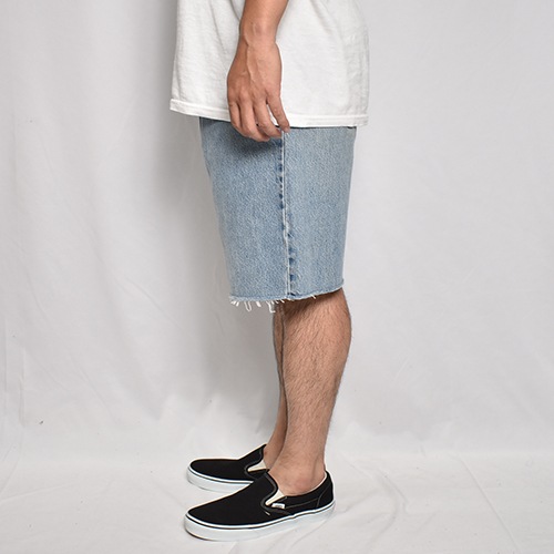 ��Levi's Silver Tab/Customized Cut Off Denim Shorts�ʥ꡼�Х�������С����� �ǥ˥ॷ�硼�ġ˥���ǥ���/������W33 [z-9141]