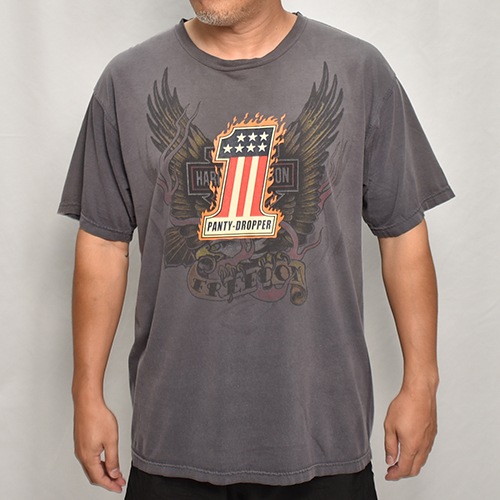 Panty DropperUS/Custom Printed Biker S/S T-Shirt/No.1(ѥƥɥåѡߥ T)㥳륰졼/L [y-0416]