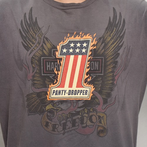 Panty DropperUS/Custom Printed Biker S/S T-Shirt/No.1(ѥƥɥåѡߥ T)㥳륰졼/L [y-0416]