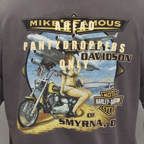 Panty DropperUS/Custom Printed Biker S/S T-Shirt/No.1(ѥƥɥåѡߥ T)㥳륰졼/L [y-0416]