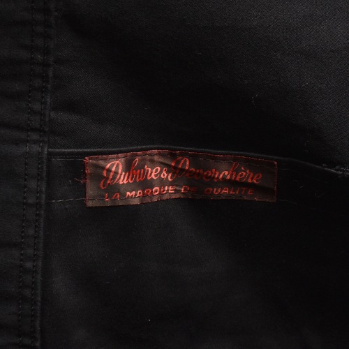 50's-60's Vintage French Black Moleskin Work Jacket(フレンチ