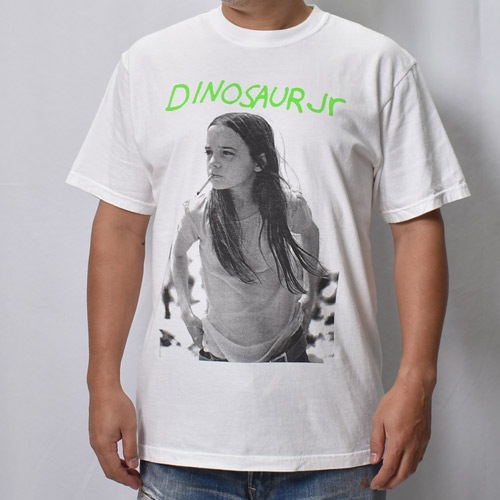 Dinosaur Jr./Green Mind Official S/S T-Shirt�ʥ����ʥ���Jr. ���ե������T����ġ˥ۥ磻�� [a-4809]