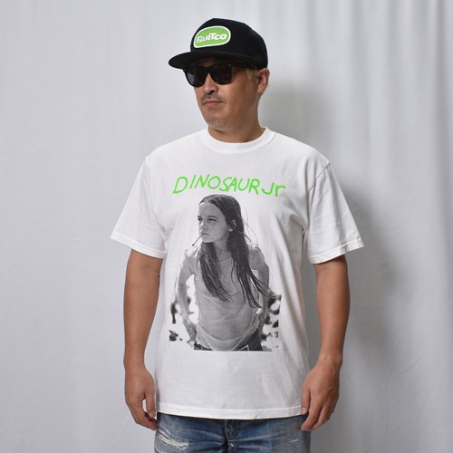 Dinosaur Jr./Green Mind Official S/S T-Shirt�ʥ����ʥ���Jr. ���ե������T����ġ˥ۥ磻�� [a-4809]