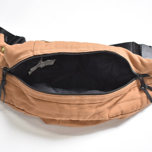 ��Customized Carhartt Duck Hood Fanny Pack�ʥ����ϡ��� �ե��ˡ��ѥå��˥����ϡ��ȥ֥饦�� [y-1509L]
