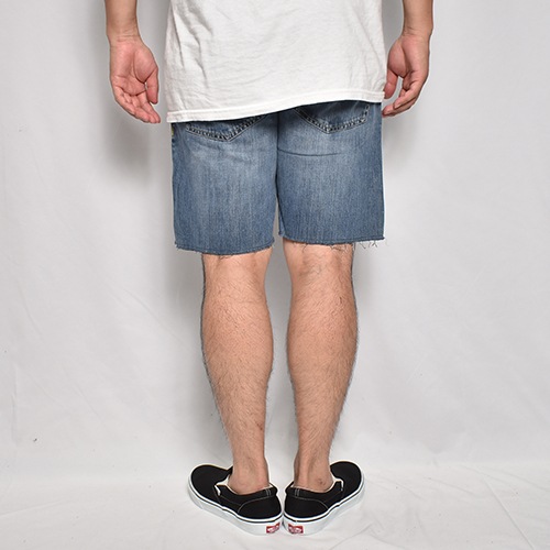 ��Levi's Silver Tab/Customized Cut Off Denim Shorts�ʥ꡼�Х�������С����� �ǥ˥ॷ�硼�ġ˥���ǥ���/������W33 [z-9142]