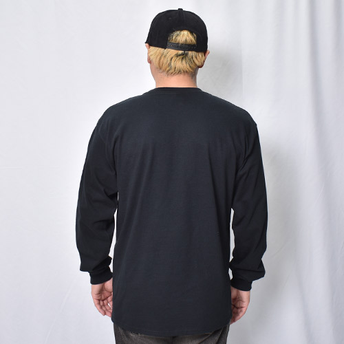 Hells Angels/New Roc City Support L/S T-Shirt�ʥإ륺���󥸥��륹 T����ġ˥֥�å��ߥ�å� [a-8443]