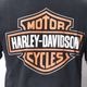 ��Vintage/Old Harley Davidson Dealer & Rally T-Shirt(�ϡ��졼���ӥåɥ��� T�����)�֥�å�/������M [y-1406]