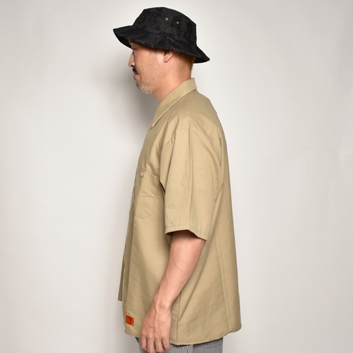 Red Kap��US/S/S Patched Wide Silhouette Solid Work Shirt�ʥ�åɥ���åסߥ��� ��åڥ�磻�ɥ��륨�åȥ���ġ˥١����� [a-5010]