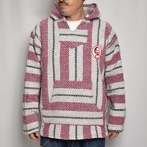 Zig-Zag Patched Mexican Baja Parka�ʥ������� �ᥭ������ѡ������˥��졼�ߥԥ� [a-6887]