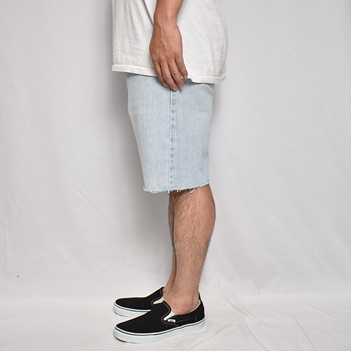��Levi's Silver Tab/Customized Cut Off Denim Shorts�ʥ꡼�Х�������С����� �ǥ˥ॷ�硼�ġ˥���ǥ���/������W34 [z-9143]