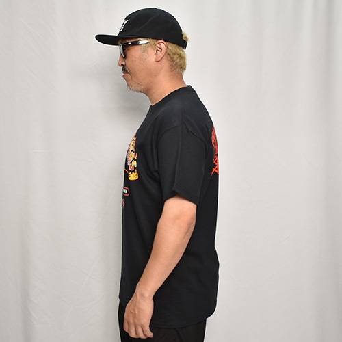 美品　FRISCO CHOPPERS フリスコチョッパーズ　Tシャツ　ダイダイ FRISCO CHOPPERS/フリスコチョッパーズ SS T-SHIRT/Tシャツ