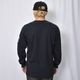 Hells Angels/New Roc City Support L/S T-Shirt�ʥإ륺���󥸥��륹 T����ġ˥֥�å��ߥۥ磻�� [a-8444]