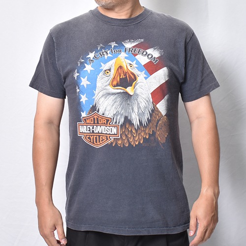 Vintage/Old Harley Davidson Dealer & Rally T-Shirt(ハーレー