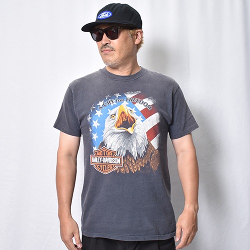 Vintage/Old Harley Davidson Dealer & Rally T-Shirt(ハーレー