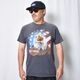 ��Vintage/Old Harley Davidson Dealer & Rally T-Shirt(�ϡ��졼���ӥåɥ��� T�����)�֥�å�/������L [y-1407]