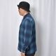 Towncraft/Ombre Checked  Flannel L/S Shirt�ʥ����󥯥�ե� �����å�����ġ˥֥롼�ߥͥ��ӡ� [a-8703]