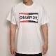 Champion Spark Plug/Logo S/S T-Shirt(チャンピオン ロゴTシャツ)ホワイト [a-5941]