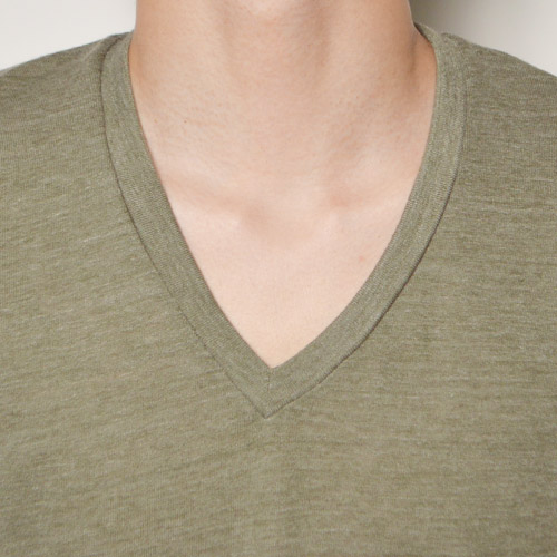 Alternative Apparel/Heathered V-Neck T-Shirt�ʥ��륿�ͥ��ƥ��֥��ѥ�� V�ͥå�T����ġ˥إ������꡼�� [n-9088]