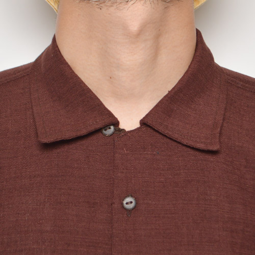 Artesania��US/3/4 Sleeve Guatemala Shirt�ʥ���ƥ��˥��ߥ��� ��ʬµ���ƥޥ饷��ġ˥֥饦�� [n-9121]