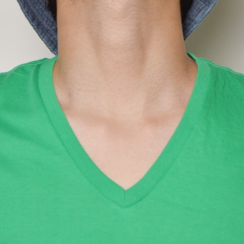 Ralph Lauren/Classic Cotton V-neck T-shirt�ʥ��ե������ V�ͥå�T����ġ˥��꡼�� [n-9156]