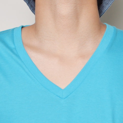 Ralph Lauren/Classic Cotton V-neck T-shirt�ʥ��ե������ V�ͥå�T����ġ˥����������֥롼 [n-9157]