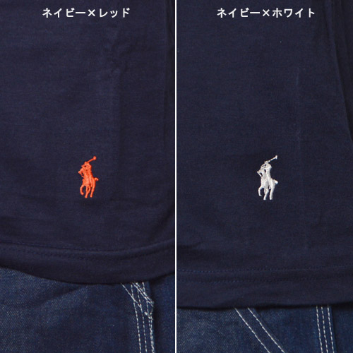 Ralph Lauren/Classic Cotton T-shirt�ʥ��ե������ T����ġ˥ͥ��ӡ� [n-9240]