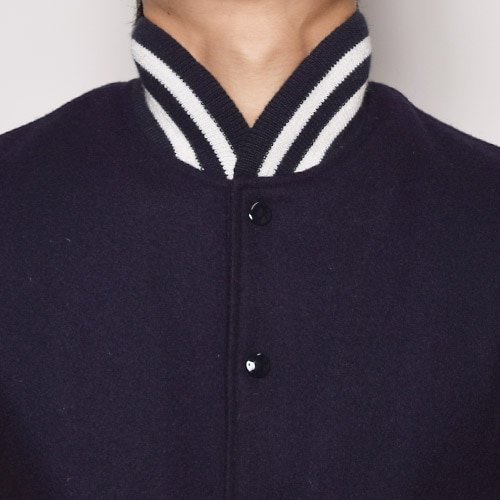 Golden Bear スタジャン ジャケット M ネイビー ビンテージ Golden Bear スタジャン M ネイビー ベージュ USA