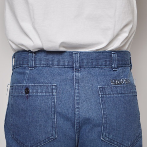 US Navy/Denim Utility Shorts（USネイビー デニムショーツ