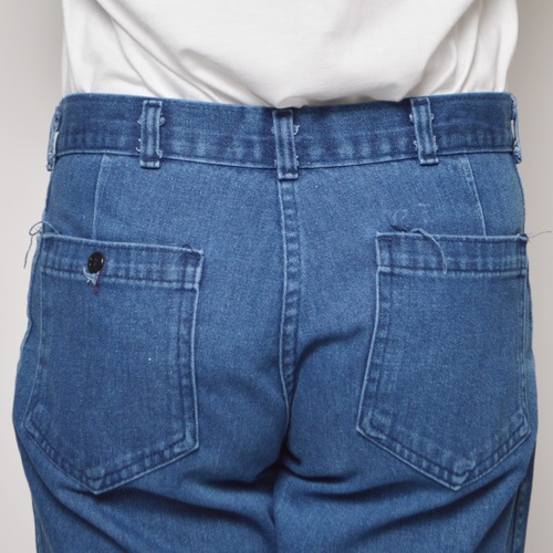 ��US Navy/Denim Utility Shorts��US�ͥ��ӡ� �ǥ˥ॷ�硼�ġ˥���ǥ���/������W32 [u-8699]��