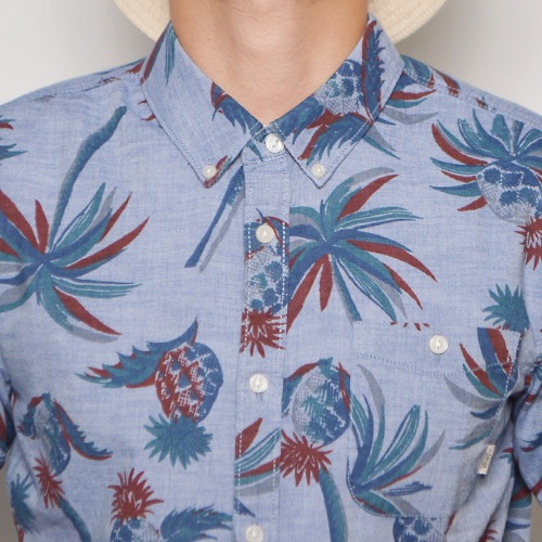 Vans/Ripley B.D. S/S ShirtʥХ 硼ȥ꡼֥ġ˥֥롼졼ߥ꡼ߥСǥ [a-0294]